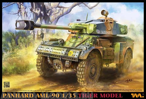 4635 1/35  PANHARD  AML-90 Tiger Model