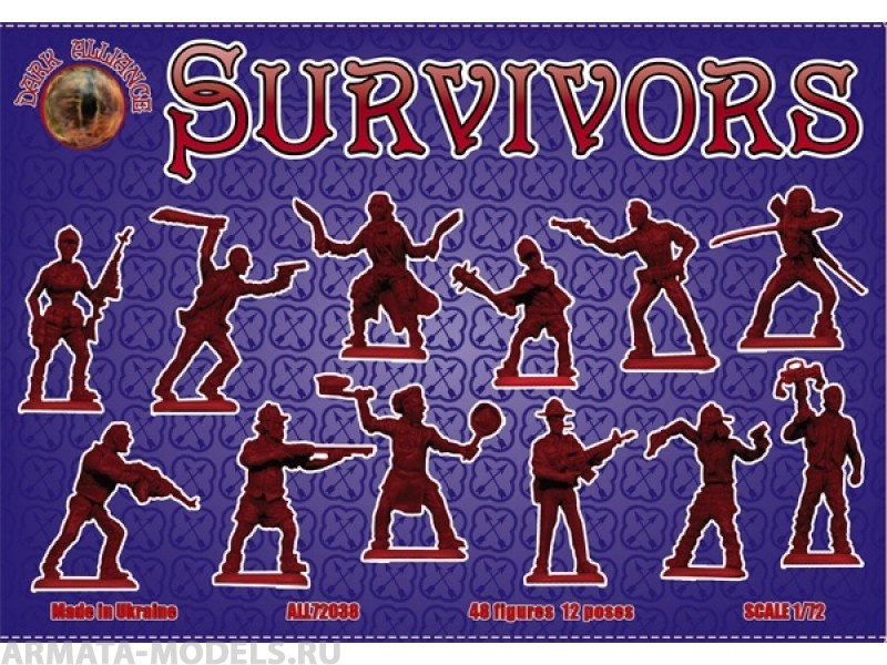 ALL72038 Survivors (antizombies) Dark Alliance
