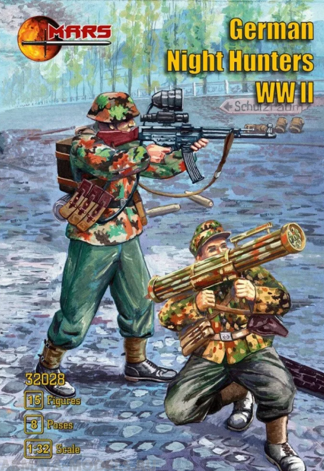 32028MR Фигуры German Night Hunters . WWII Mars