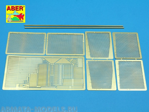 ABR-35-A66  Дополнения для  Side mesh screens for Pz.IVJ JgdPz.IV(A) для  1/35
