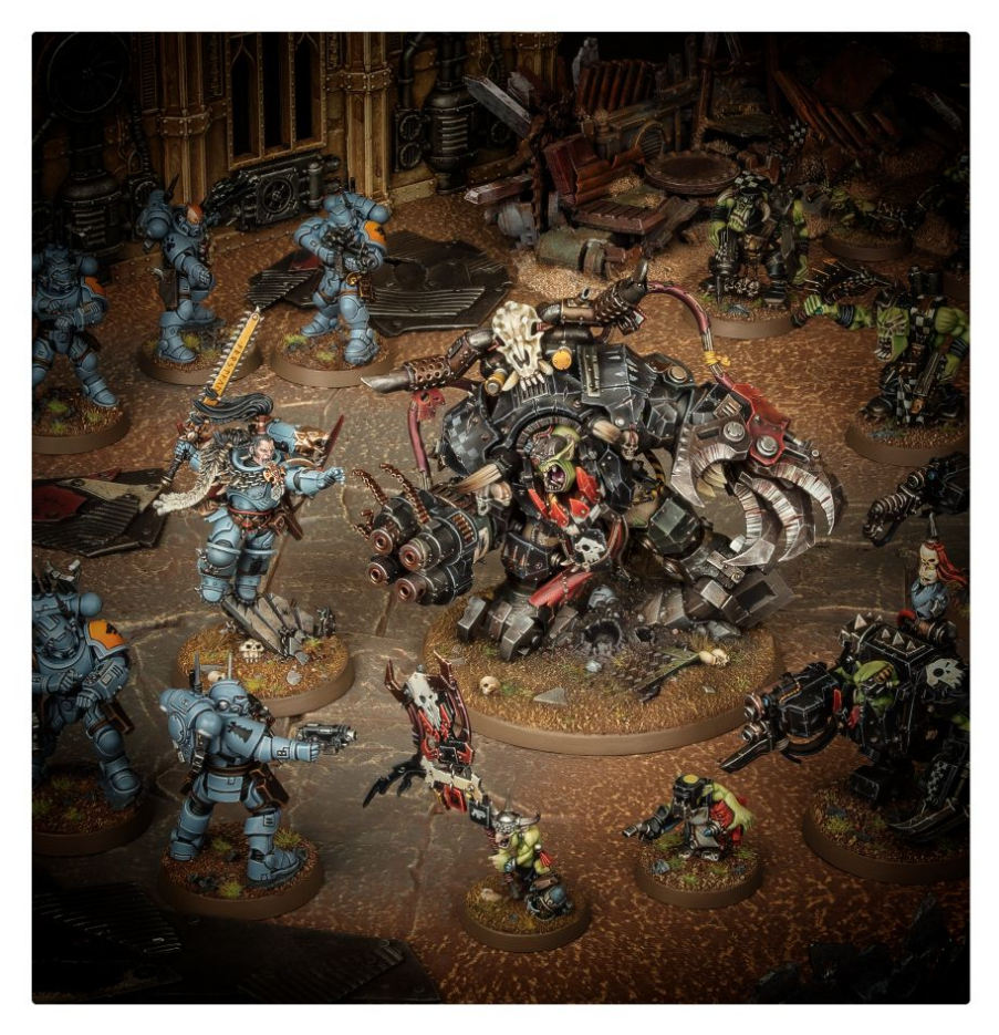 53-30GW Набор Космические Волки. Рагнар Черногривый (Space Wolves Ragnar Blackmane)