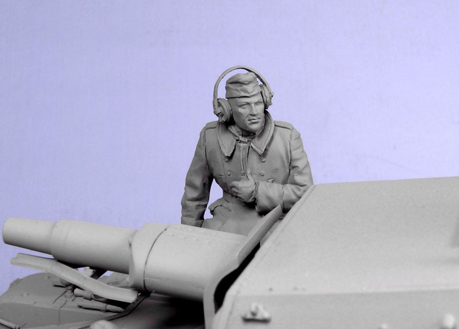 Т-35084 Немецкие танкисты (зима 1941-43 гг) (1+1 бюст) Tank