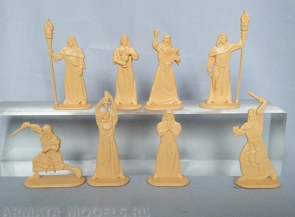 WAB006Milk Набор фигур Тайный орден мертвого пламени (молочный) Воины и Битвы