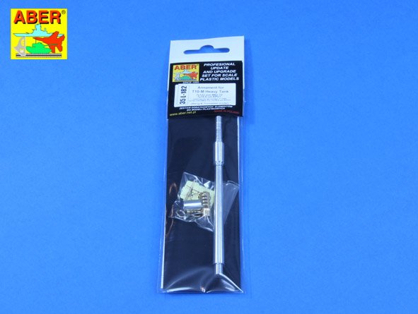 ABR-35-L-182  Дополнения для  Armament for T10-M Heavy Tank 1x122 mm M62-T2, 1x14,5 cm KPVT для Meng & Trumpeter 1/35