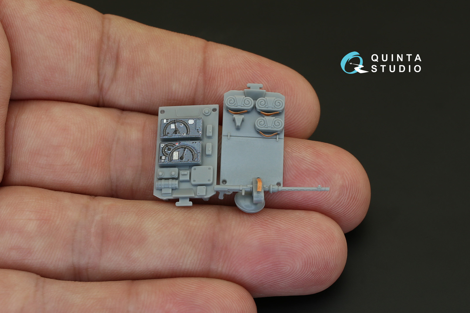 QD48078 1/48 3D Декаль интерьера кабины Fi-156 (для модели Tamiya) Quinta Studio