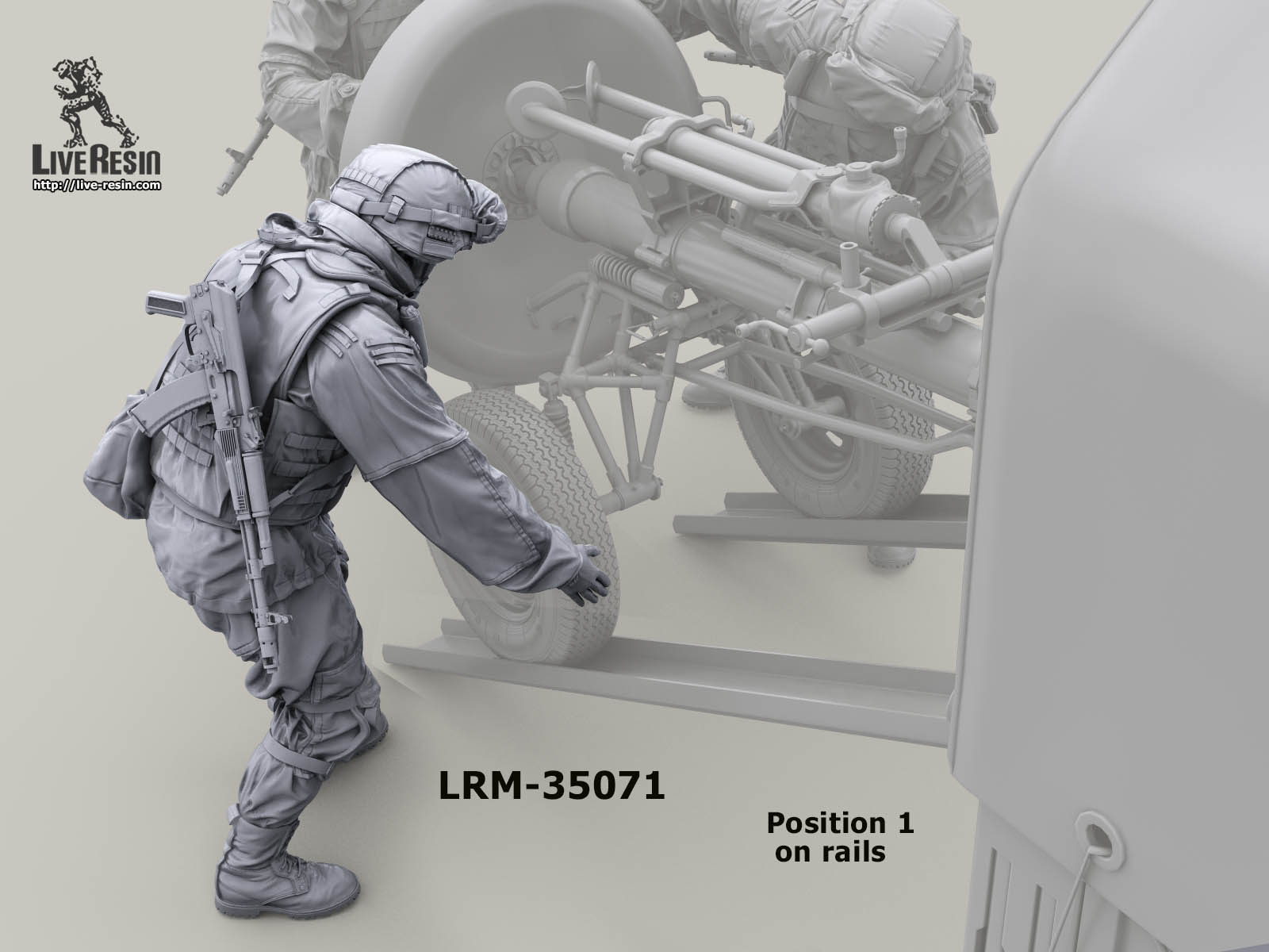 LRM35071 Современный солдат Российской Армии - Минометчик - 24