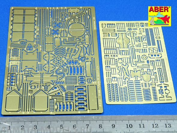 ABR-35-008  Дополнения для  PzKpfw IV Ausf.F1,F2 для Italeri, Dradon 1/35