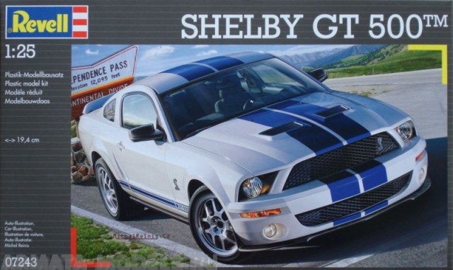 07243 Автомобиль Shelby GT 500 Revell