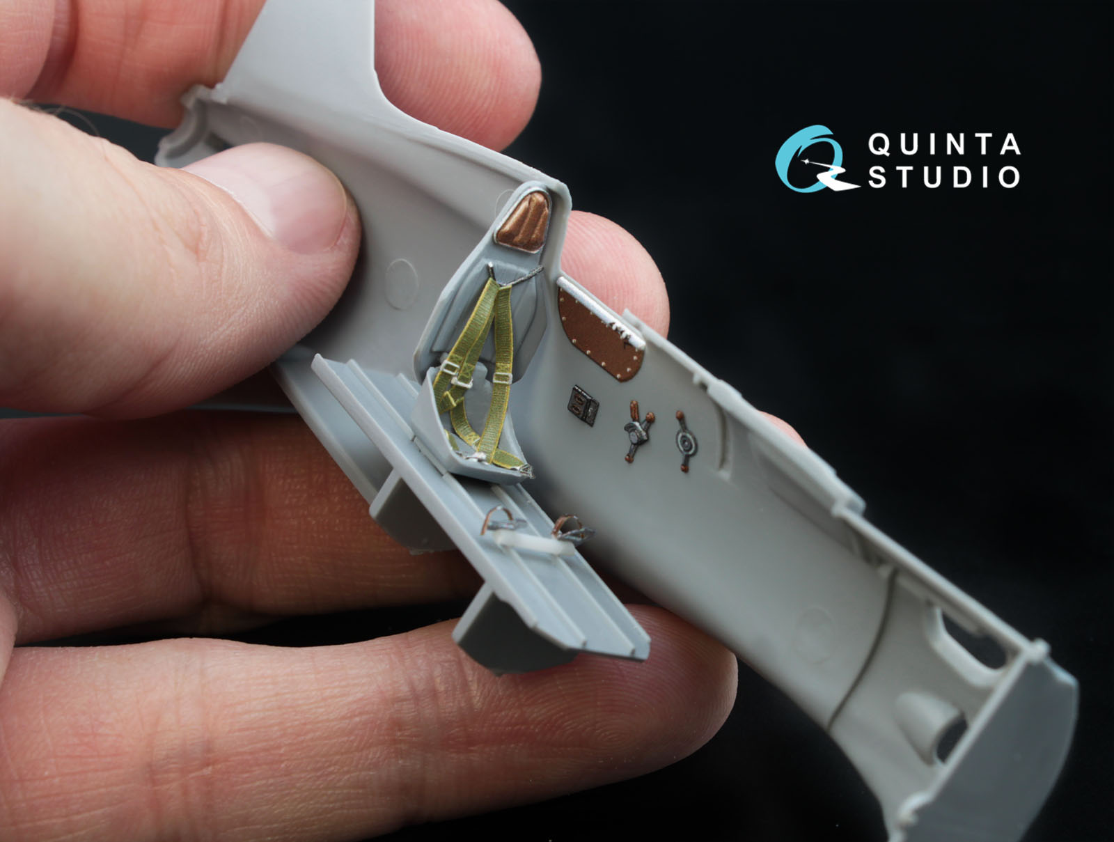 QD48009 1:48 3D Декаль интерьера кабины  И-16 тип 18/24 (для любых моделей)