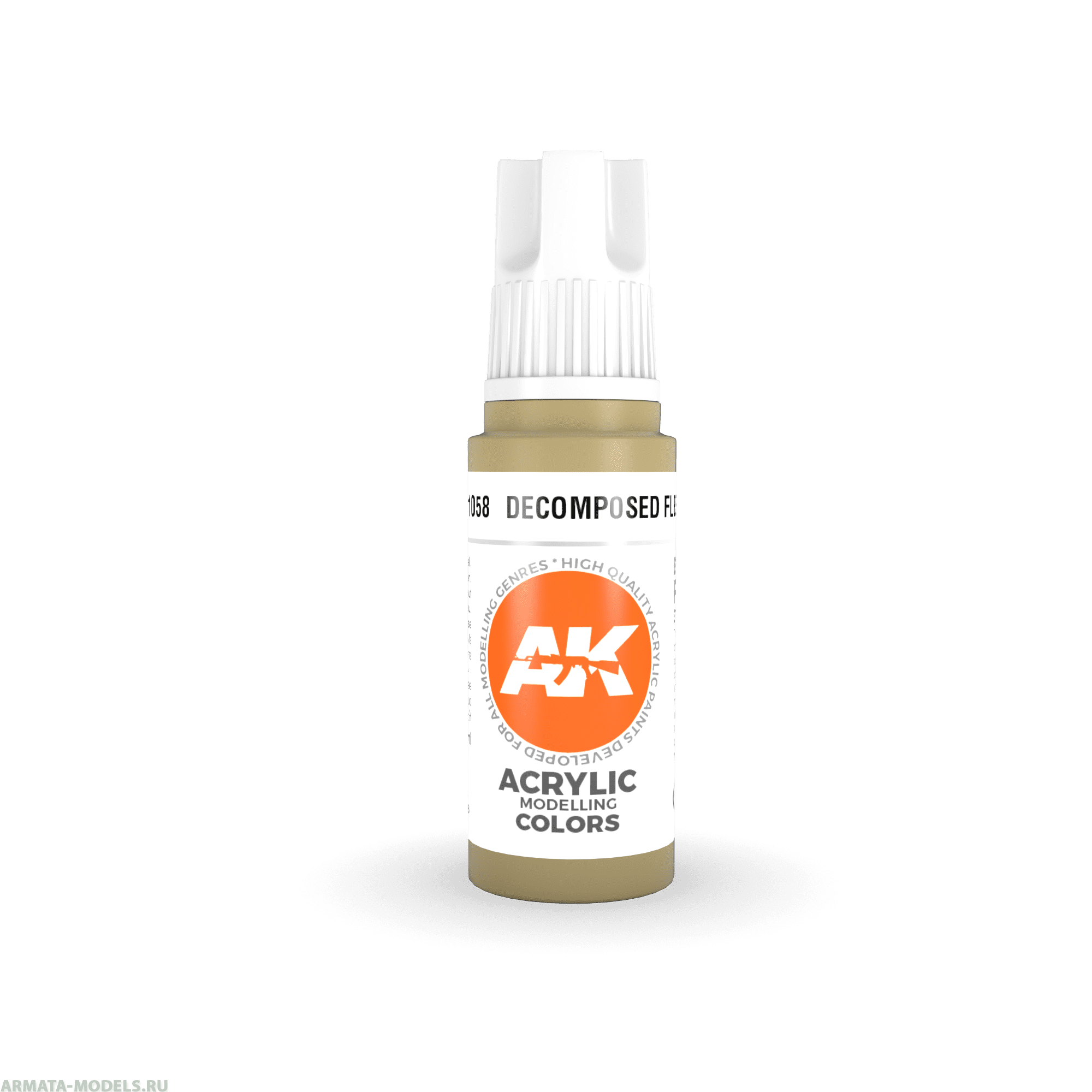AK11058 Краска акриловая Decomposed Flesh 17ml