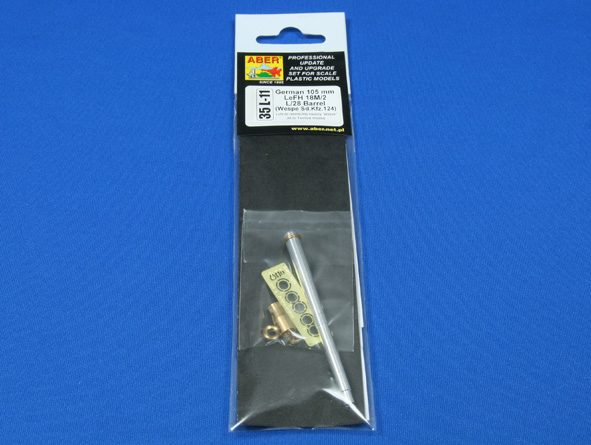 ABR-35-L-11  Дополнения для  German 105mm LeFH 18M/2 L/28 Barrel (Wespe Sd.Kfz.124) для  1/35