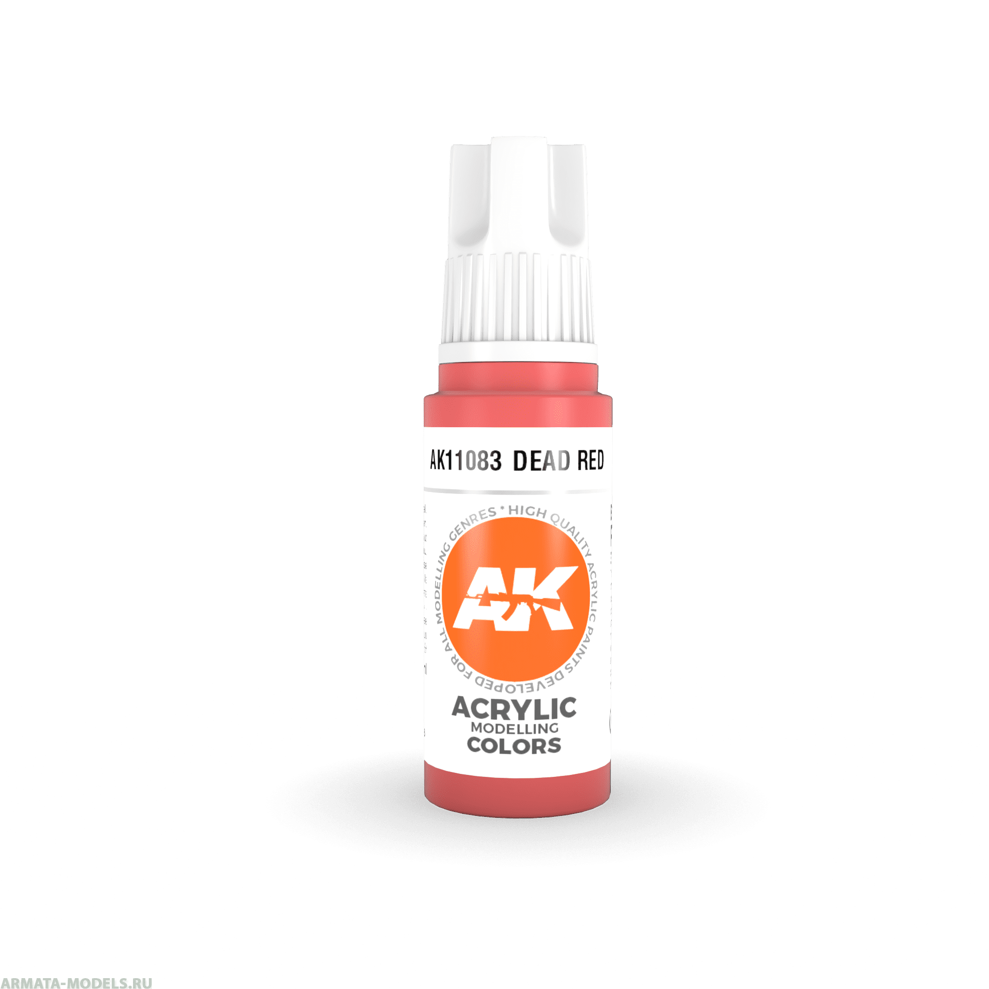 AK11083 Краска акриловая Dead Orange 17ml