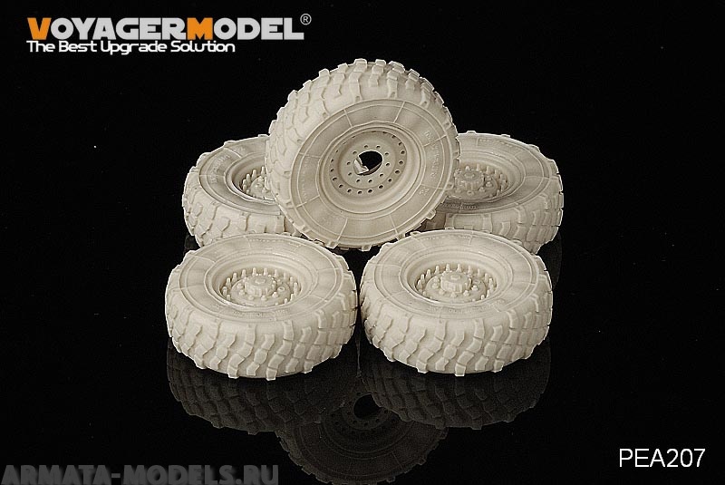 PEA207 Набор фототравления для 1/35 Modern US Army M1078/M1083/M1084 Road Wheels (For TRUMPETER)