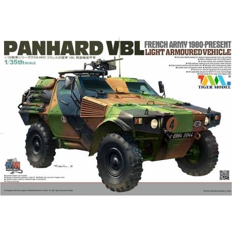 4603 FRENCH ARMY 1987-PRESENT PANHARD VBL LIGHT ARMOURED VEHICLE 1/35