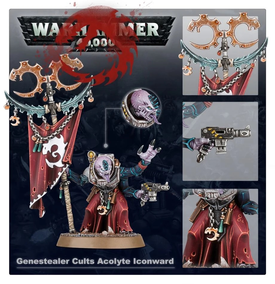 70-60GW Набор Начни Собирать! Культы Генокрадов (Start Collecting! Genestealer Cults)