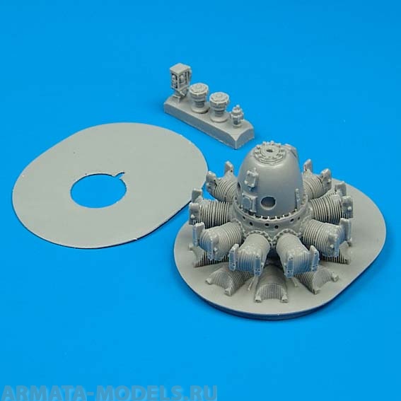 QB48018  F6F-3/5 Hellcat engine for Hasegawa (1/48)