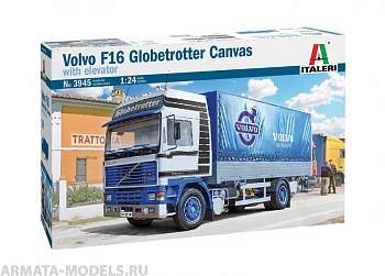 3945ИТ F16 Globetrotter Canvas Truck (10013160/241120/0671781, ИТАЛИЯ )
