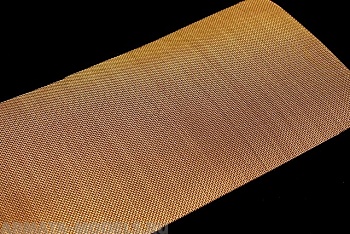 AH0056 Сетка латунная плетеная, ячейка 0,40 мм 10х20 см