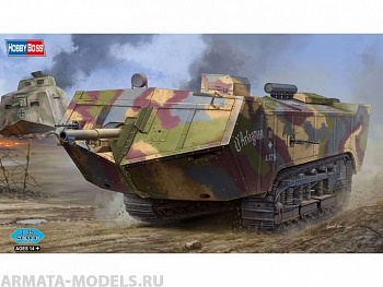 83860 Танк French Saint-Chamond Heavy Tank - Late 1/35