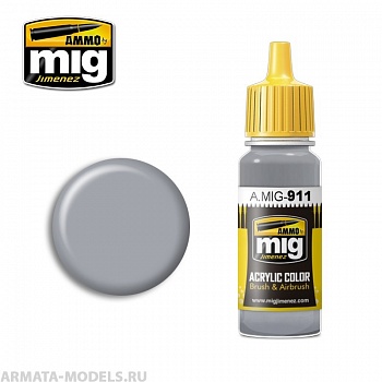 AMIG0911 Ammo Mig Акриловая краска GREY SHINE 17 мл