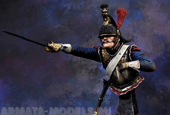 CR-03 Бюст Кирасира 1-ого кирасирского полка. Ватерлоо.1815 г.