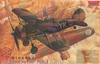 Rod408 Самолёт GLOSTER GLADIATOR MK.I