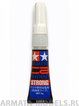 87139T Клей цианокрилатовый (Strong) , в тюбике 3г.
