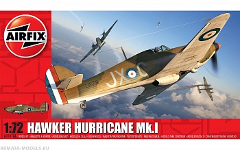 A01010A Сборная модель самолета Hawker Hurricane Mk1