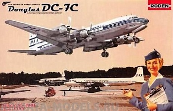 Rod301 Самолёт DC-7C Pan American World Airways (PAA)