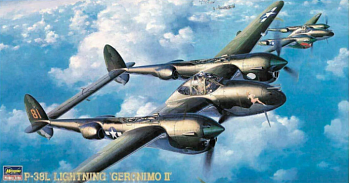 09102 Самолет P-38L Lightning Grronimo II (HASEGAWA) 1/48
