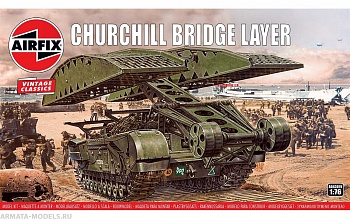 A04301V Сборная модель инженерного танка  Churchill Bridge Layer