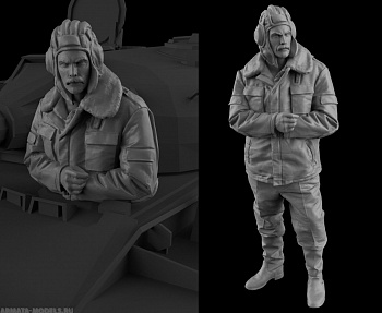 AM3710 Фигура танкиста №1