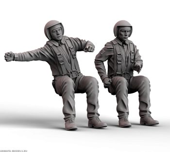 AM4882 Пилоты МИ-24П набор №3