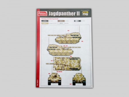 AH35A011 German Tank Destroyer Jagdpanther II Amusing Hobby